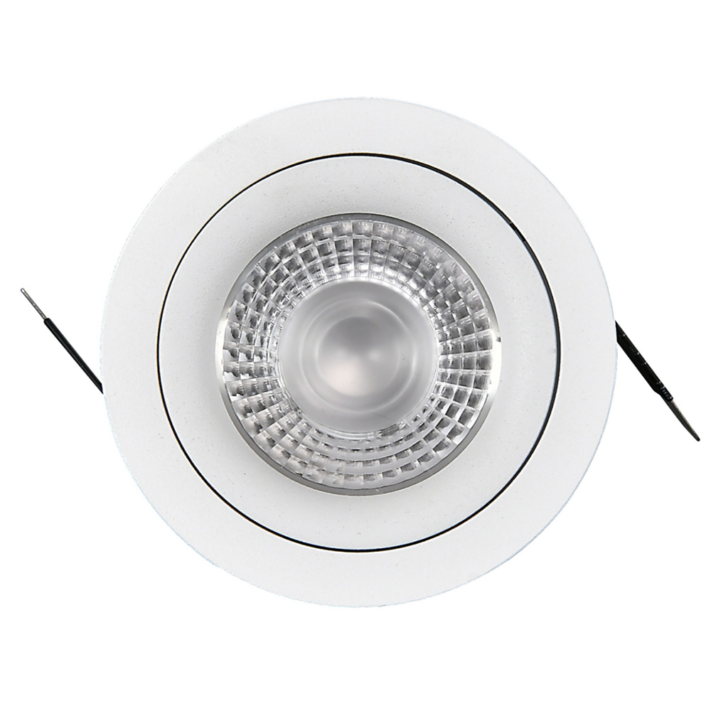 Plafon Techo Focos Led Interior Foco Led Sobrepuesto 18+6w Color Blanco  brillante